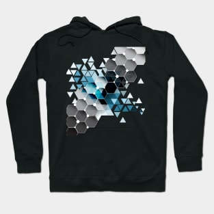 polygon geometry design Hoodie